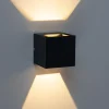 Paul Neuhaus Block udendørs LED-væglampe up/down
