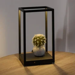 Paul Neuhaus Contura LED-bordlampe i sort
