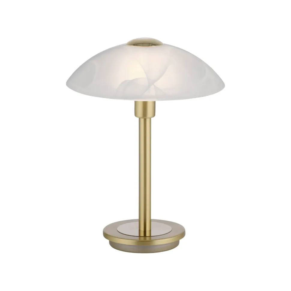 Paul Neuhaus Enova bordlampe, mat messing