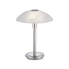 Paul Neuhaus Enova bordlampe, stålfarvet