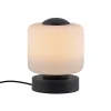 Paul Neuhaus LED-bordlampe Bota, antracit, glas, dæmpbar