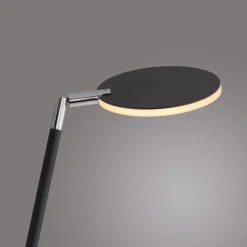 Paul Neuhaus LED-gulvlampe Akku-Bente, sort, CCT, USB-C