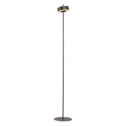 Paul Neuhaus LED-gulvlampe Q-Rotate mørkebrun 140 cm