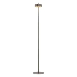 Paul Neuhaus LED-gulvlampe Q-Rotate mørkebrun 140 cm
