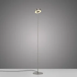 Paul Neuhaus LED-gulvlampe Q-Rotate aluminium 140 cm