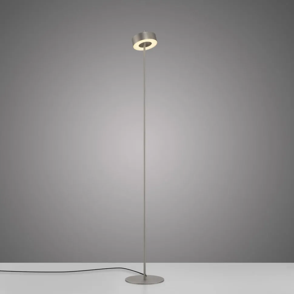 Paul Neuhaus LED-gulvlampe Q-Rotate aluminium 140 cm