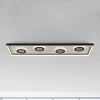 Paul Neuhaus LED-loftlampe Dune, 100 cm, sort, CCT, dæmpbar.