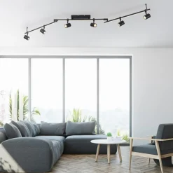 Paul Neuhaus LED-loftspot Barik, 188 cm, justerbar