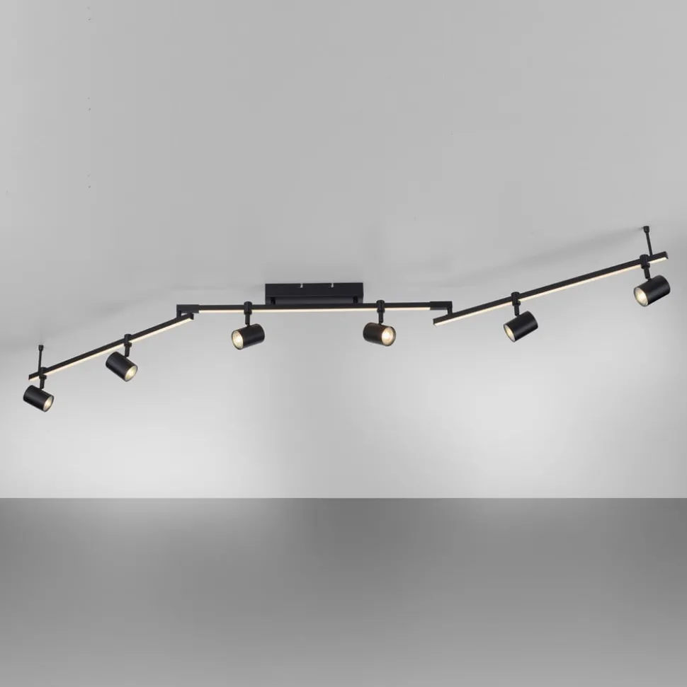 Paul Neuhaus LED-loftspot Barik, 188 cm, justerbar
