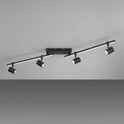 Paul Neuhaus LED-loftspot Barik, 120 cm, justerbar
