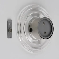 Paul Neuhaus LED-væglampe Akku-Sono, klar, dæmpbar