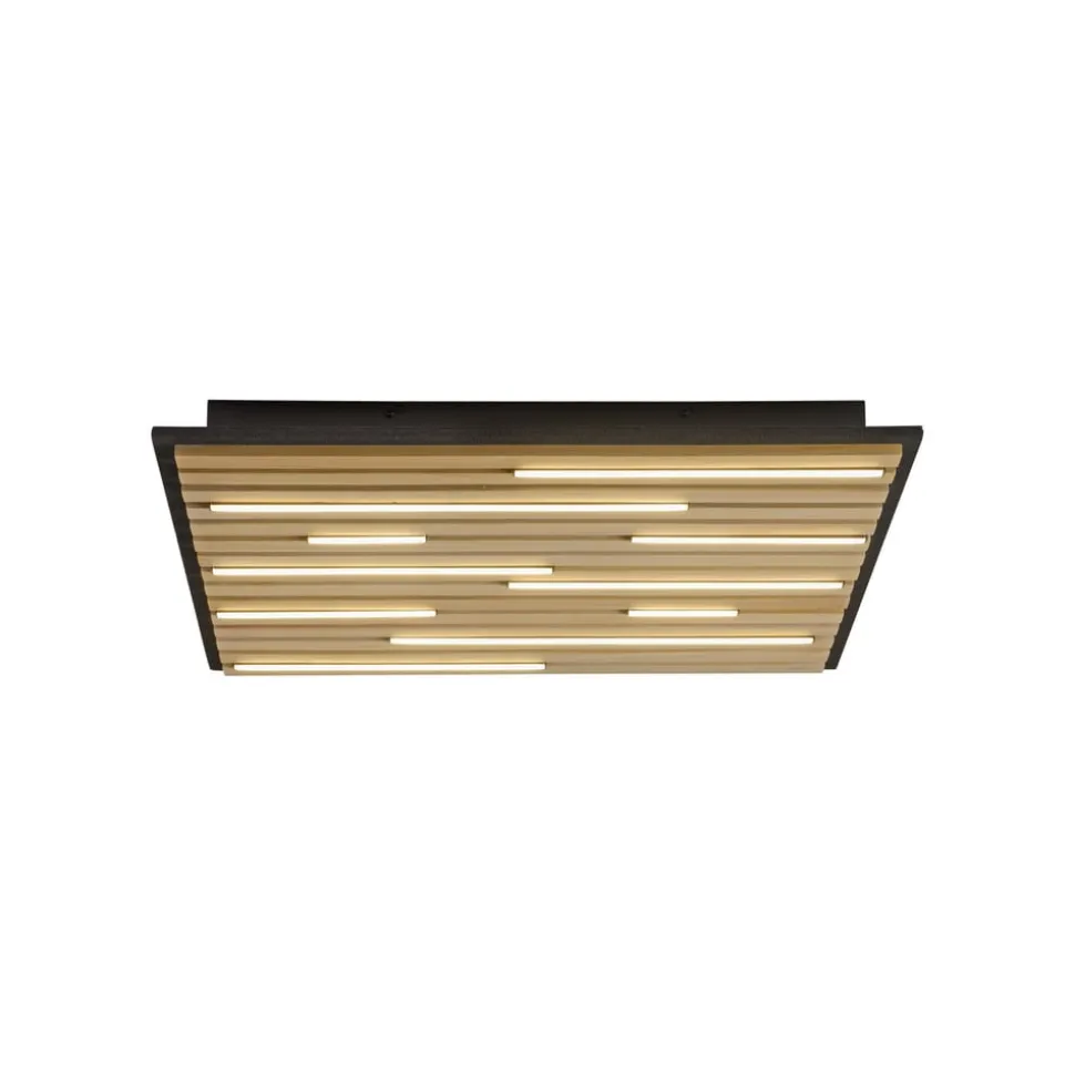 Paul Neuhaus Loftlampe Q-Acoustic træ 62 x 62 cm
