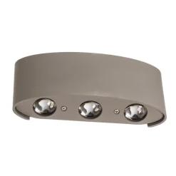 Paul Neuhaus Palma LED-væglampe i træ 32 cm