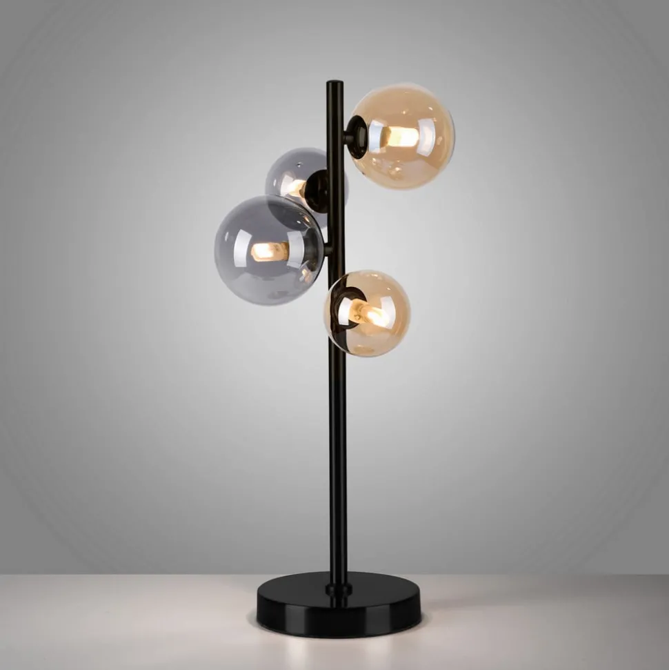 Paul Neuhaus Popsicle bordlampe, glas, 48 cm høj, G9