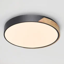 Paul Neuhaus Q-BILA LED-loftlampe, sort/eg