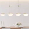 Paul Neuhaus Q-ETIENNE LED-hængelampe 4 lk messing