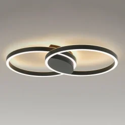 Paul Neuhaus Q-MARKO LED-loftlampe, 2 lk, rund