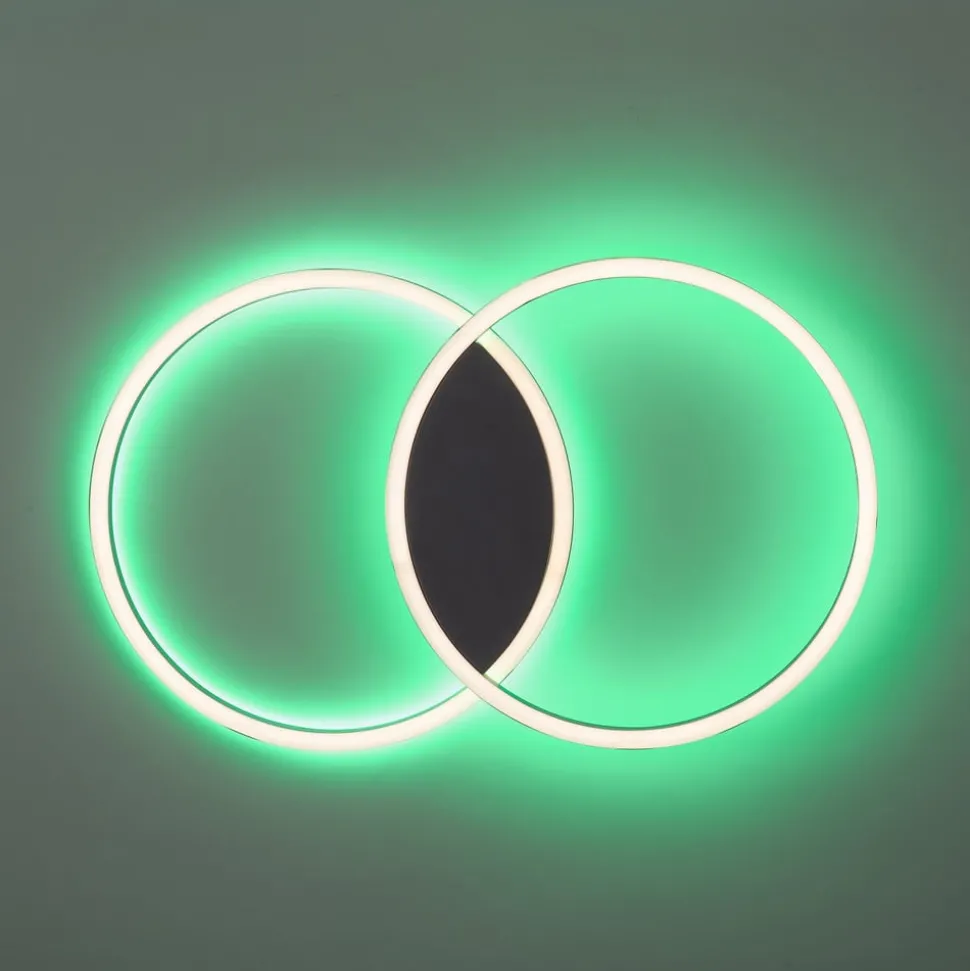 Paul Neuhaus Q-MARKO LED-loftlampe, 2 lk, rund