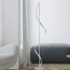 Paul Neuhaus Q-Swing LED-gulvlampe, stål