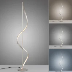 Paul Neuhaus Q-Swing LED-gulvlampe, stål