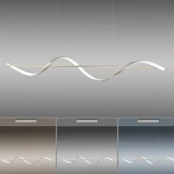 Paul Neuhaus Q-Swing LED-hængelampe, stål