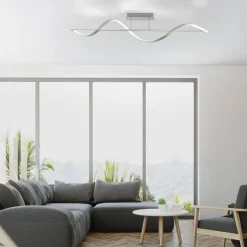 Paul Neuhaus Q-Swing LED-loftlampe, stål