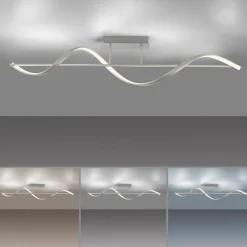 Paul Neuhaus Q-Swing LED-loftlampe, stål