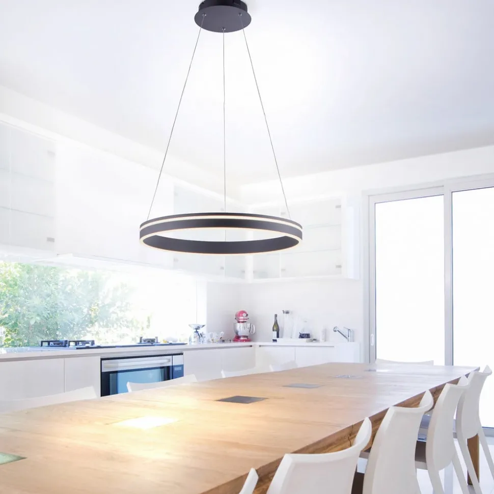 Paul Neuhaus Q-VITO LED-hengelampe 59 cm antracit