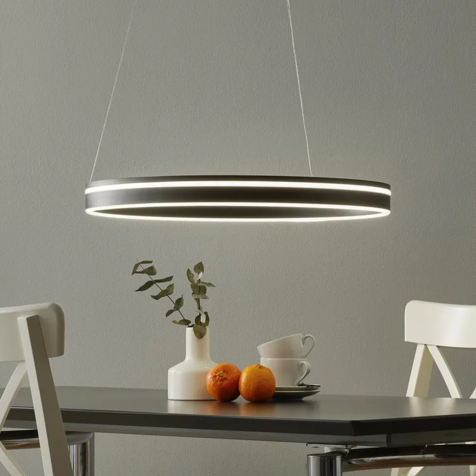 Paul Neuhaus Q-VITO LED-hengelampe 59 cm antracit