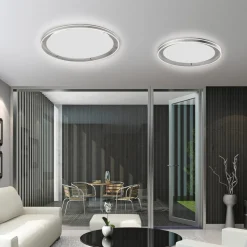 Paul Neuhaus Q-VITO LED-loftlampe 59 cm stål
