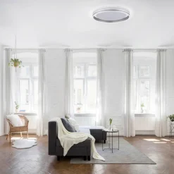 Paul Neuhaus Q-VITO LED-loftlampe 59 cm stål