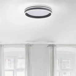 Paul Neuhaus Q-VITO LED-loftslampe 40 cm antracit