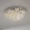Paul Neuhaus Ricicle loftslampe, krystalpendel, Ø 60 cm
