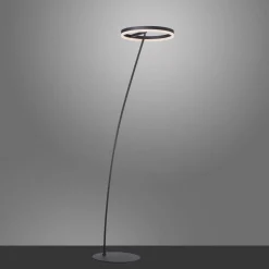 Paul Neuhaus Titus LED-gulvlampe antracit dæmper