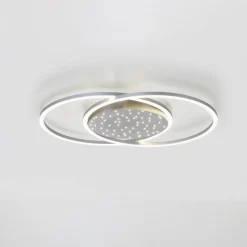 Paul Neuhaus Yuki LED-loftlampe, rund form