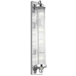 Paulson LED-væglampe IP44, 1 lyskilde højde 73,7cm
