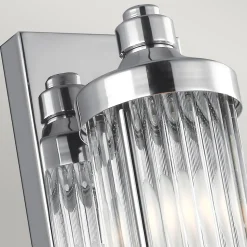 Paulson LED-væglampe IP44, 1 lyskilde højde 73,7cm