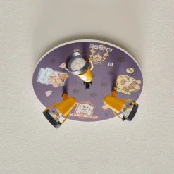 Paw Patrol loftlampe med 3 lyskilder