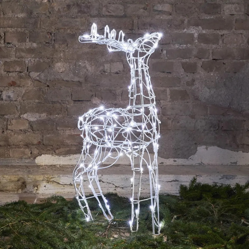 Pegasus LED-lysfigur, højde 94,5 cm