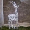 Pegasus LED-lysfigur, højde 120 cm