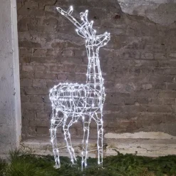 Pegasus LED-lysfigur, højde 120 cm