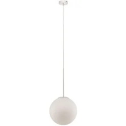 Pendellampe Dione, 1 lyskilde, hvid, 30 cm