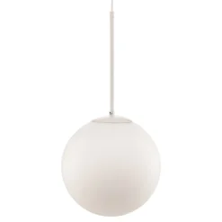 Pendellampe Dione, 1 lyskilde, hvid, 30 cm