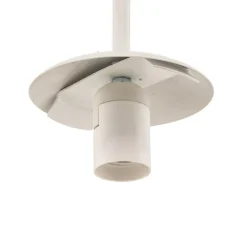 Pendellampe Dione, 1 lyskilde, hvid, 30 cm