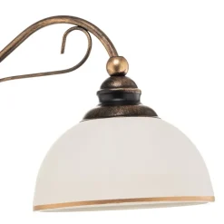 Pendellampe i bjælkeform Casale, 3 lyskilder, længde 74 cm
