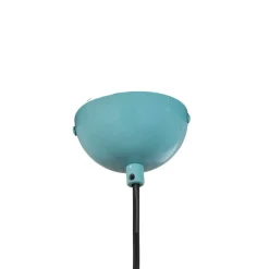 Pendellampe Kure, turkis, metal, Ø 40 cm E27