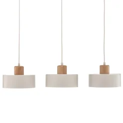Pendellampe Tako, 3 lyskilder, hvid