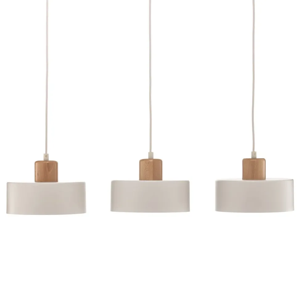 Pendellampe Tako, 3 lyskilder, hvid