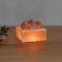 Petite Kubus saltkrystalskål, LED
