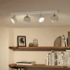 Philips Bracia LED-loftspot med 4 lyskilder, hvid